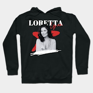 Loretta lynn 70s retro style Hoodie